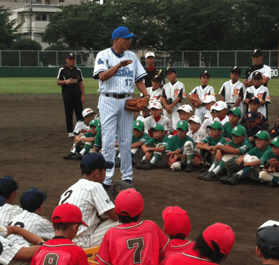 横浜DeNAベイスターズ・川崎市少年野球教室に参加しました